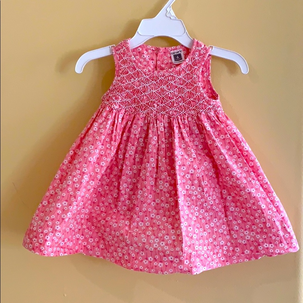 Girls dress 6M carters with bloomers
